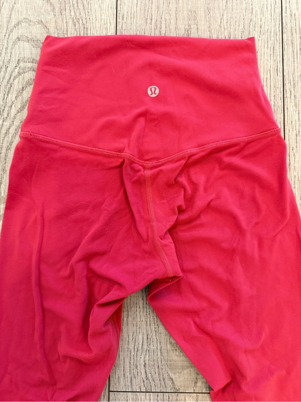 Lululemon High-Waist Bright Pink Leggings size 2